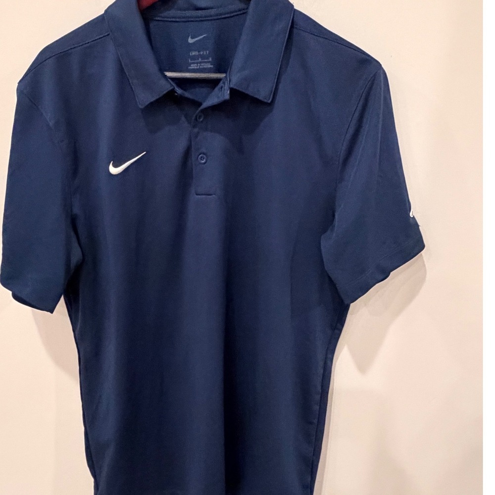 Nike Mens Dri-FIT MLB All Star Game Atlanta 2025 Polo Shirt Navy Blue CI4470-419